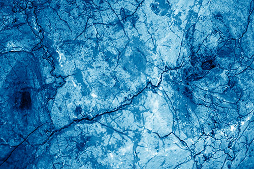 Smirking Chaos Cracked Rock Face (Blue Shade)