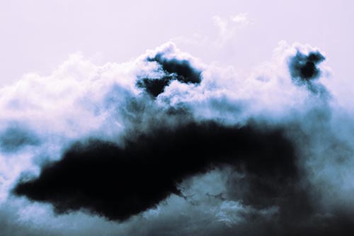 Smearing Neutral Faced Cloud Formation