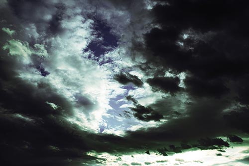 Thick Dark Cloud Refuses To Split In Half