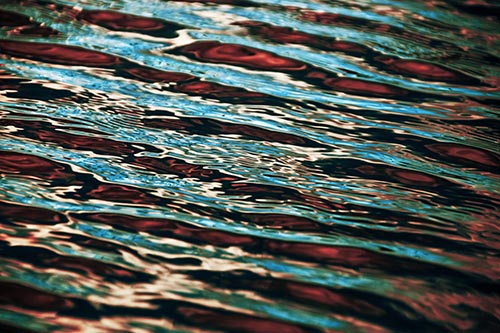 Wavy River Water Ripples