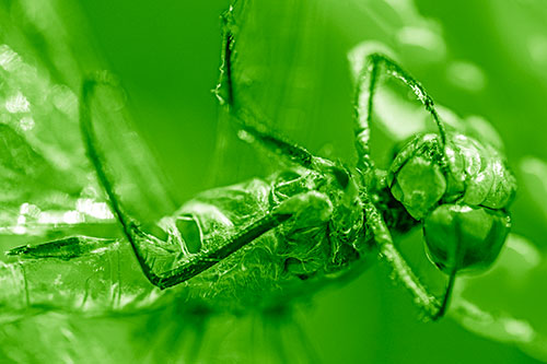 Dead Grotesque Dragonfly Peeling Eye Apart (Green Shade)