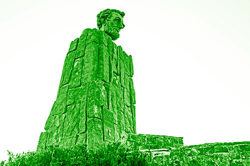 Full Figured Presidential Statue (Green Shade Photo)