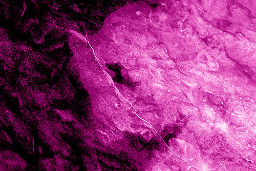 Cracking Demonic Ice Face Pig (Pink Shade)