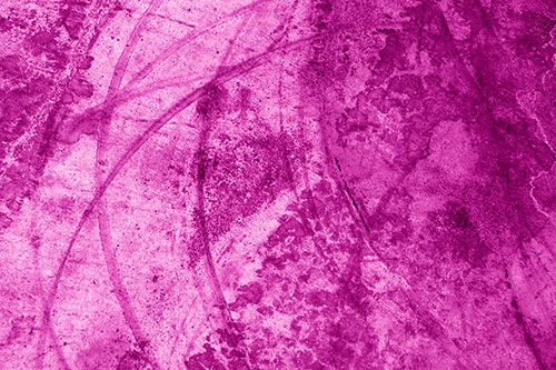 Dry Liquid Stains Turning Concrete Into Art (Pink Shade Photo)