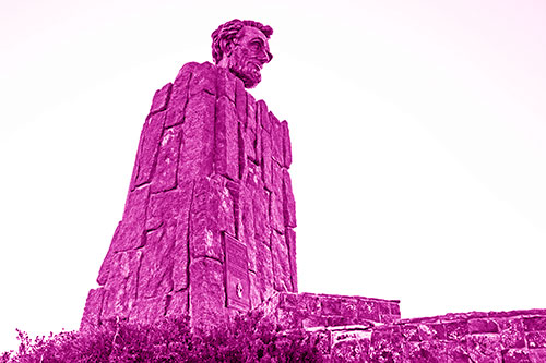 Full Figured Presidential Statue (Pink Shade Photo)