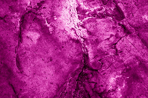 Stained Blood Splatter Rock Surface (Pink Shade Photo)