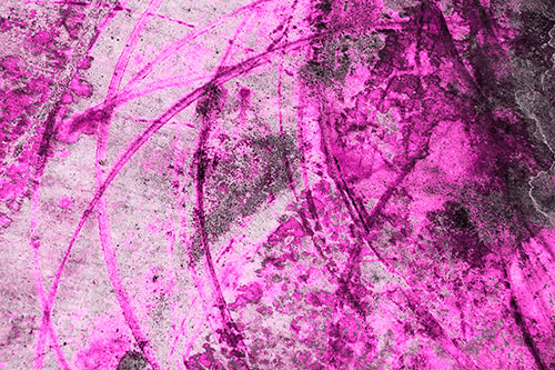 Dry Liquid Stains Turning Concrete Into Art (Pink Tone Photo)