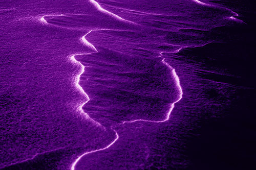 Lightning Streak Snow Drift (Purple Shade Photo)