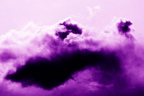 Smearing Neutral Faced Cloud Formation (Purple Shade Photo)