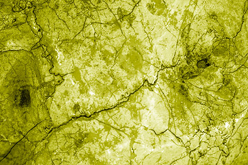 Smirking Chaos Cracked Rock Face (Yellow Shade)